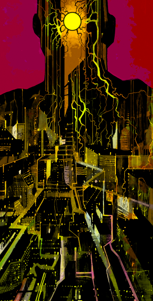 This is the normal "World" tarot card